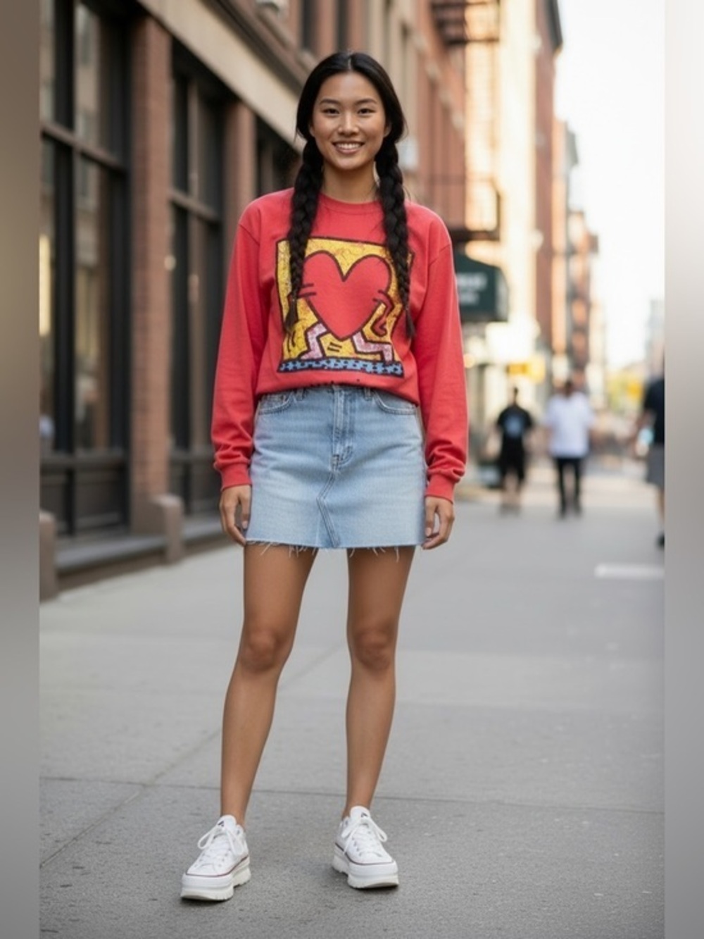 Keith Haring  Ripple Heart Shirt